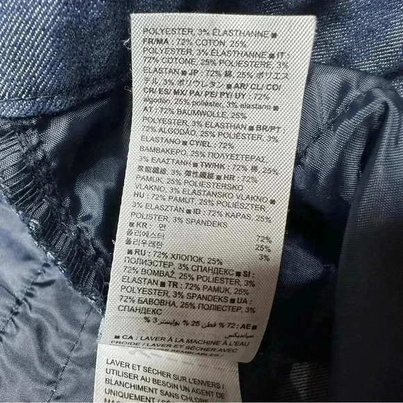 GAP Slim City Jeans Dark Wash Size Size 6R - Picture 8 of 16